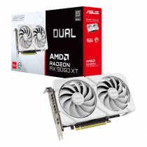 ASUS Dual Radeon™ RX 9060 XT 16GB GDDR6 White AMD顯示卡