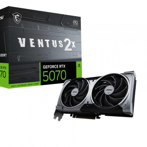 微星 GeForce RTX™ 5070 12G VENTUS 2X OC NVIDIA顯示卡