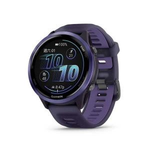GARMIN Forerunner 570 GPS 智慧心率進階跑錶 47 mm  獵影黑 / 躍動黃 / 暮光紫
