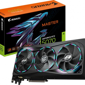 技嘉 AORUS GeForce RTX 5070 MASTER 12G NVIDIA顯示卡
