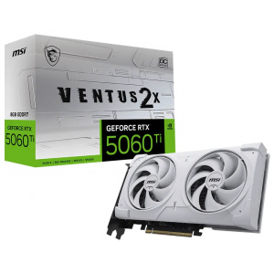 微星 GeForce RTX™ 5060 Ti 8G VENTUS 2X OC PLUS NVIDIA顯示卡 黑/白
